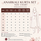 3 Anarkali Style Kurta Set with Dupatta ( A1 )