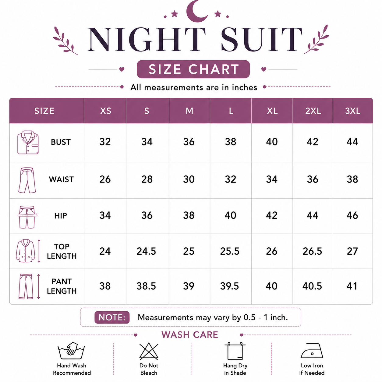 3 Night Suit Daily Wear Set (N5)